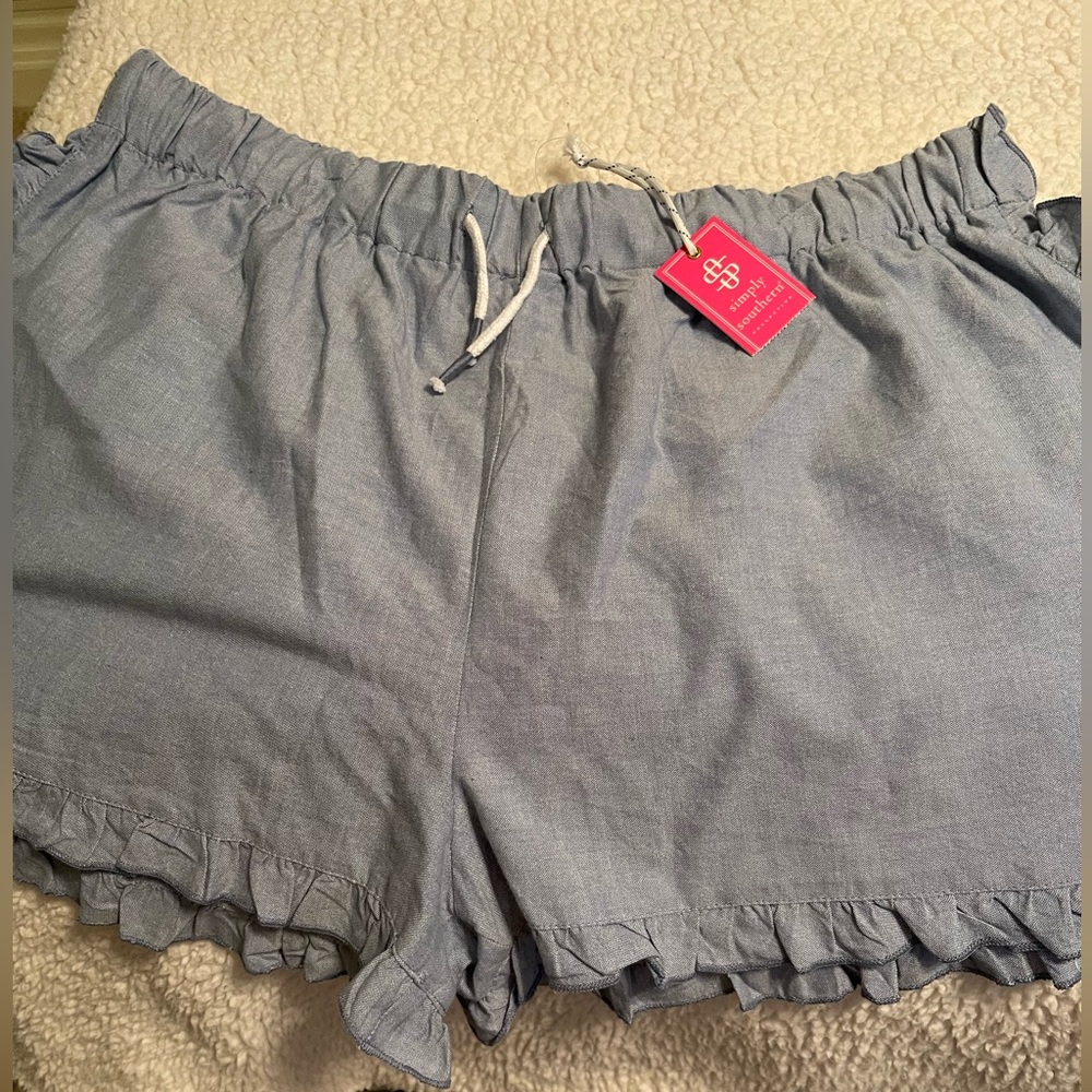 Simply southern ruffle shorts. Brand new, with tags!